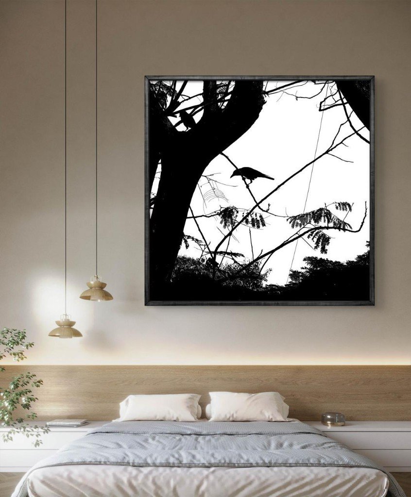 Interior Placement: Art Above the Bed