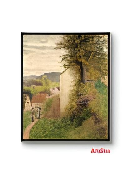 Untitled landscape by Camille Pissarro