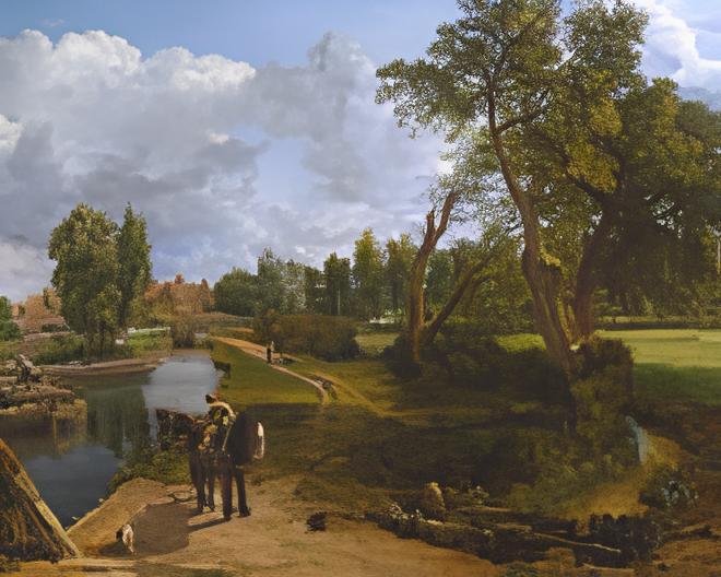 Flatford Mill (River Scene) by John Constable