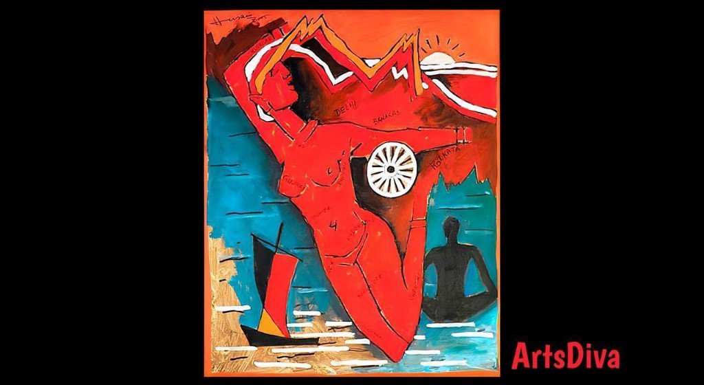 Untitled by M.F. Husain